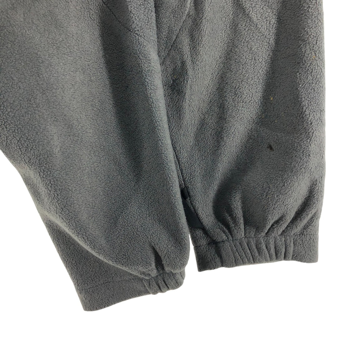 2000'S Columbia fleece jacket, men's size L polyester gray type Vintage Second Hand