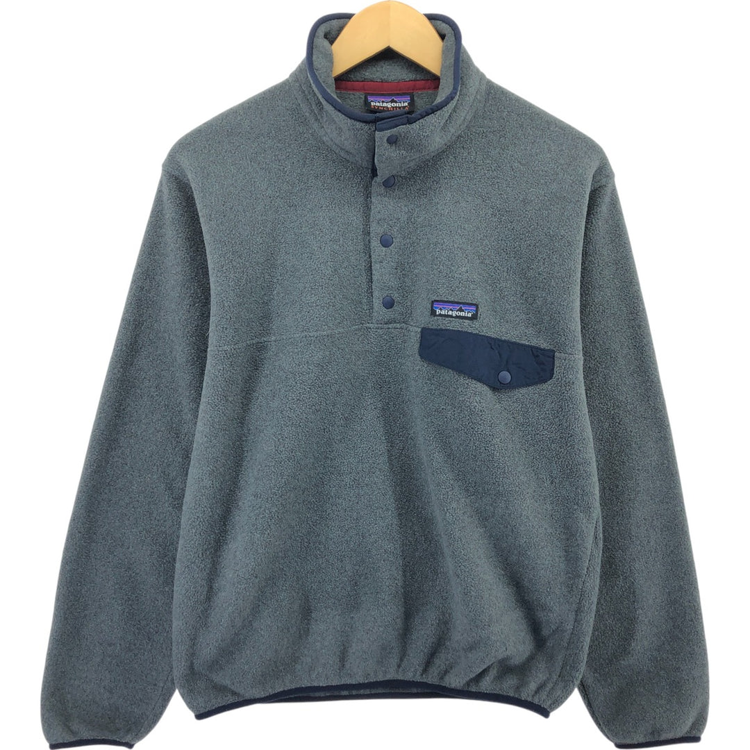 Patagonia Lightweight SYNCHILLA Snap-T 25580SP16 Half-Snap Fleece Pullover Men's S Size /eaa449178