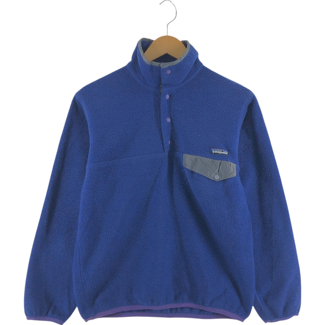 90'S Patagonia Synchilla Snap T 25450S97 Half Snap Fleece Pullover Men's S Size /eaa449181