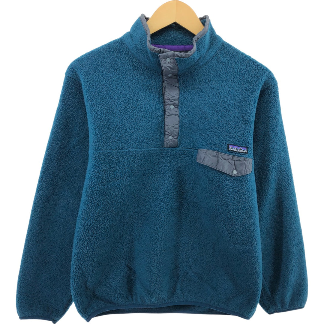 80s-90'S Patagonia Snap T 25530 Half Snap Fleece Pullover Made in USA Men's M Size Vintage /eaa449197