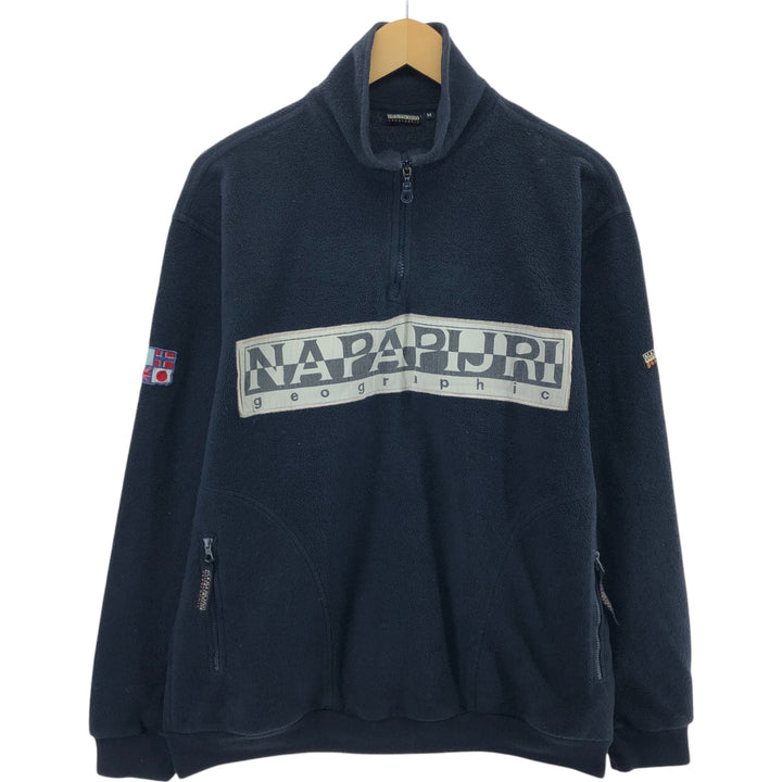 NAPAPIJRI Half-Zip Fleece Pullover Men's M Size / eaa449201