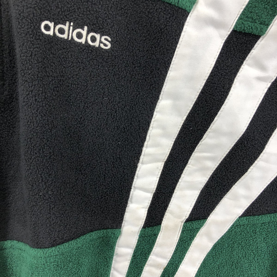 80s-90'S Adidas Fleece Pullover Men's L Size Vintage / eaa449227