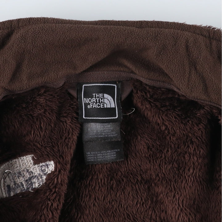 The North Face Women's Fleece Jacket, Size XS polyester brown type Vintage Second Hand
