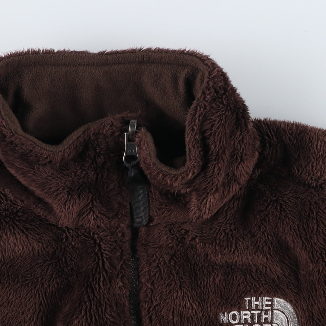 The North Face Women's Fleece Jacket, Size XS polyester brown type Vintage Second Hand