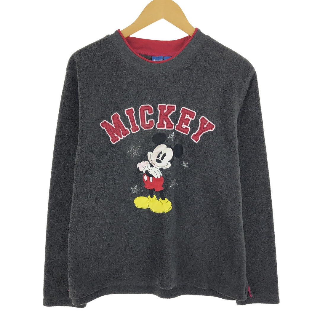 Disney MICKEY MOUSE Mickey Mouse Layered Neck Fleece Sweatshirt Trainer Men's XL /eaa449253