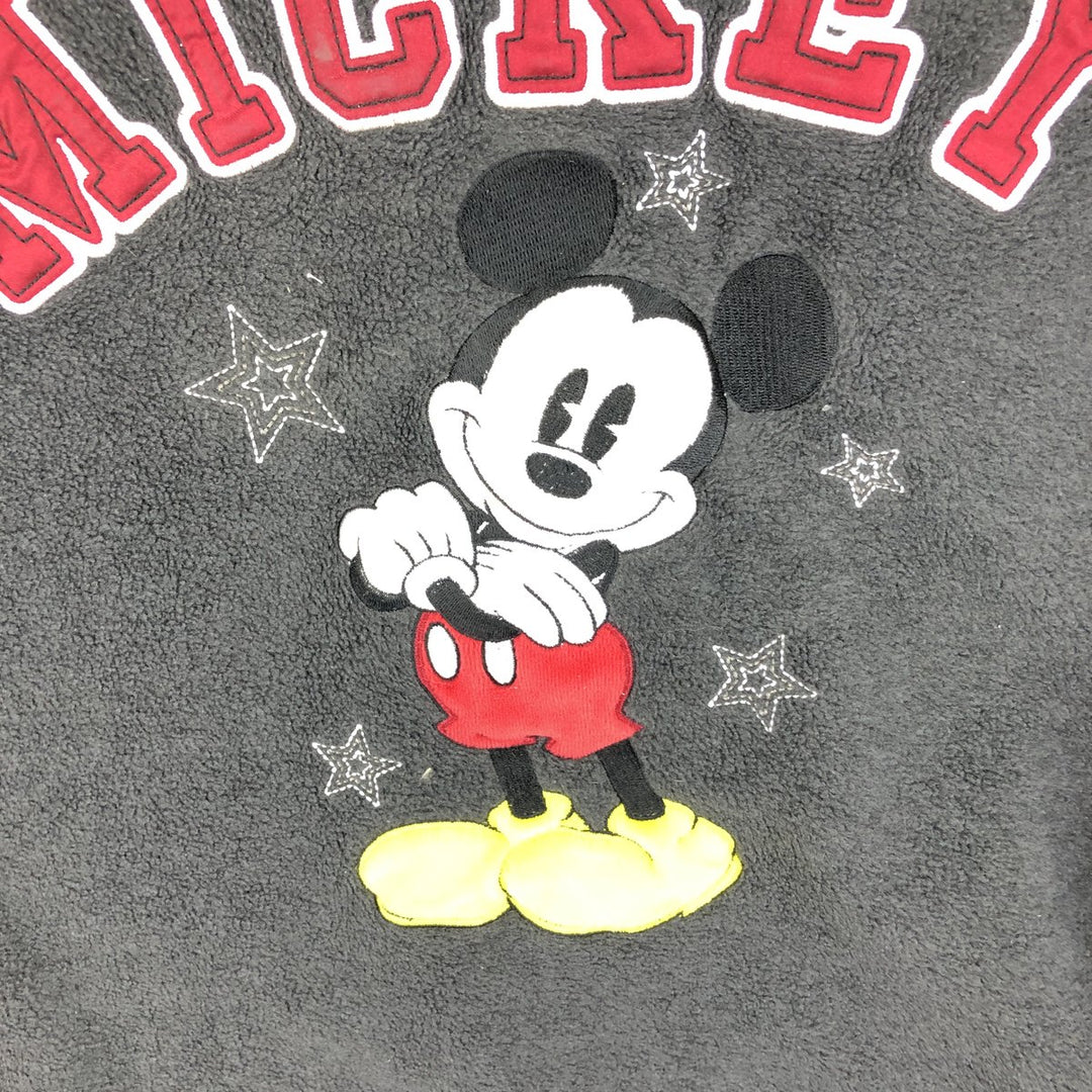 Disney MICKEY MOUSE Mickey Mouse Layered Neck Fleece Sweatshirt Trainer Men's XL /eaa449253