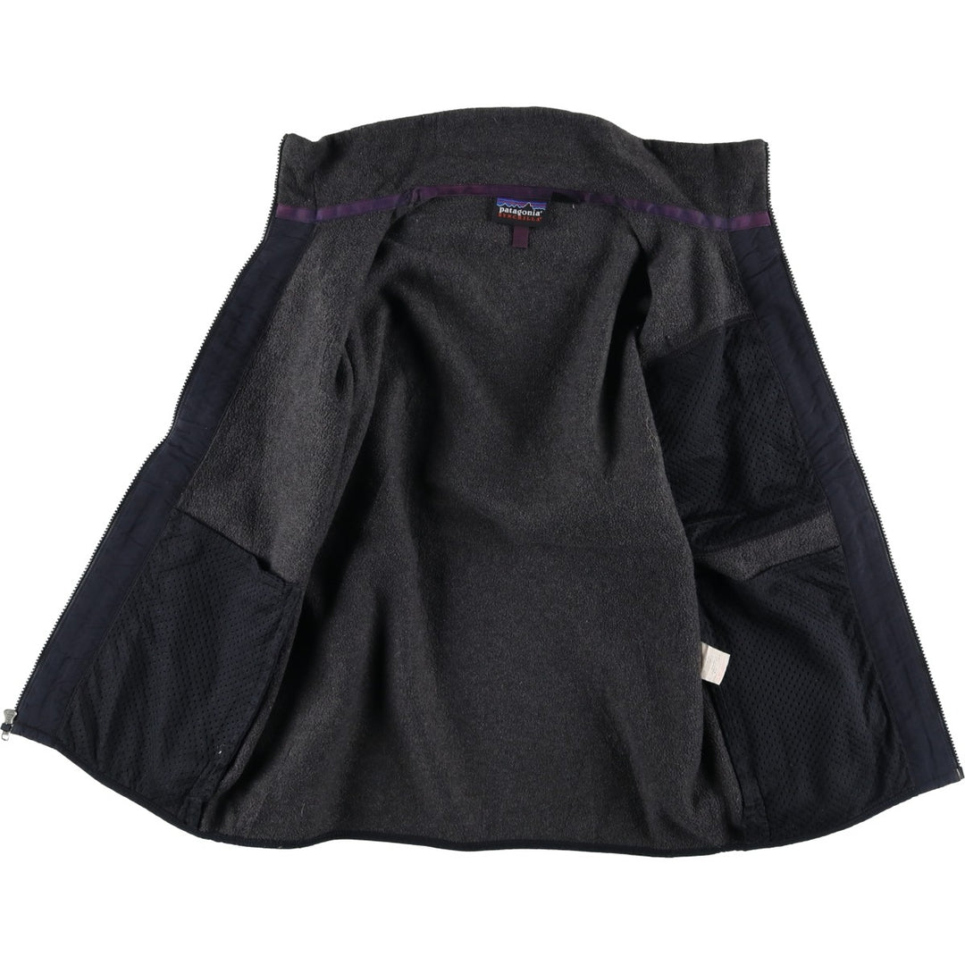 Patagonia Synchilla Fleece Jacket, Men's Size Small unclear black type Vintage Second Hand