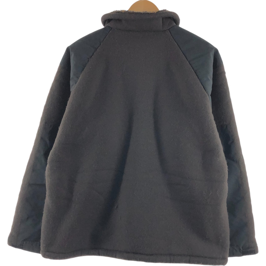 90'S US military genuine bear jacket, military fleece jacket, made in USA, X-LARGE, equivalent to men's XL, vintage /eaa449325