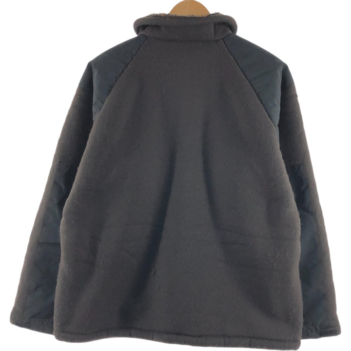 90'S US military genuine bear jacket, military fleece jacket, made in USA, X-LARGE, equivalent to men's XL, vintage /eaa449325