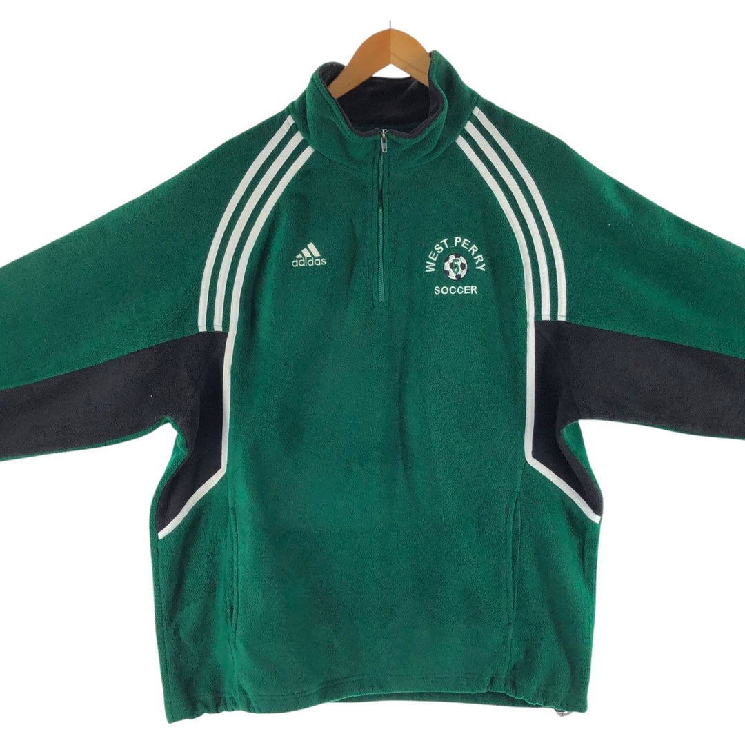 00'S Adidas Half Zip Fleece Pullover Men's M / eaa449414