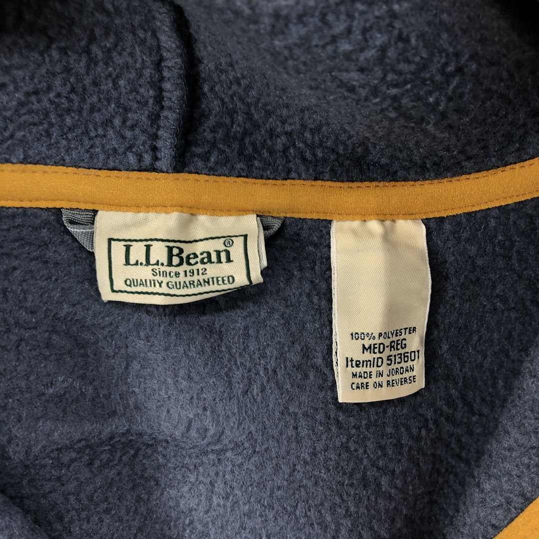 90s~00'S LLBean Half Zip Fleece Pullover Men's M size /eaa449492