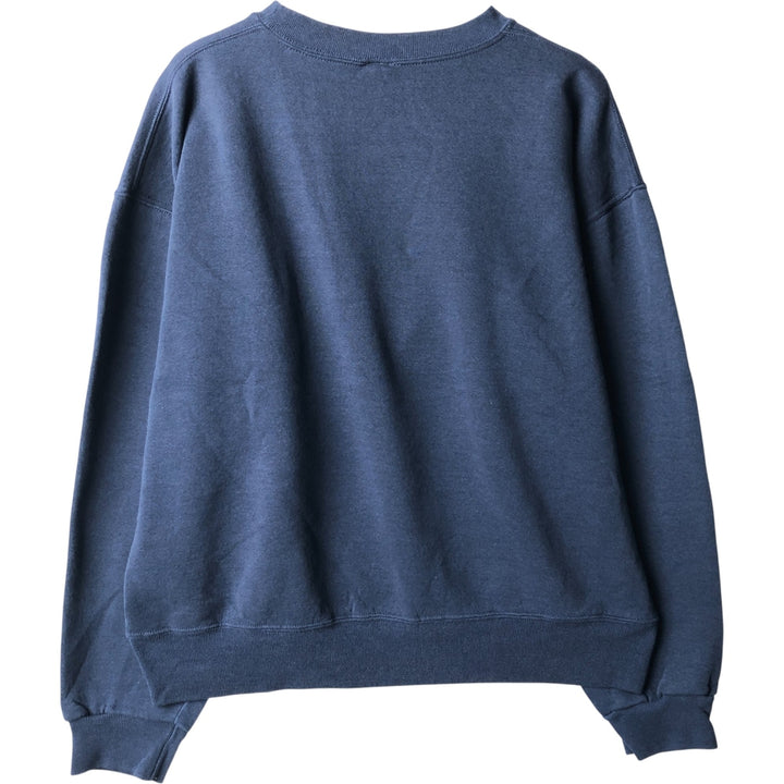 Russell sweatshirt, men's size L unclear navy blue type Vintage Second Hand