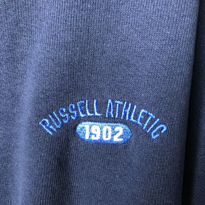 Russell sweatshirt, men's size L unclear navy blue type Vintage Second Hand