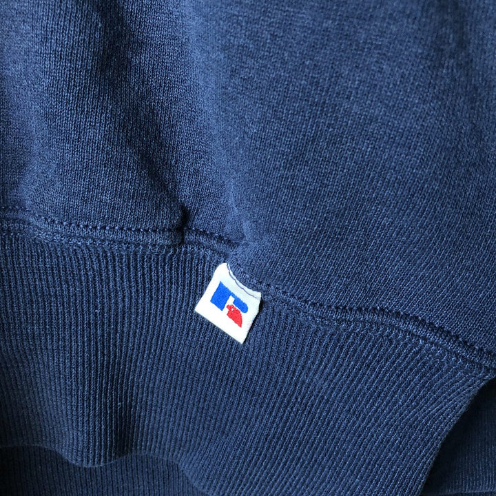 Russell sweatshirt, men's size L unclear navy blue type Vintage Second Hand