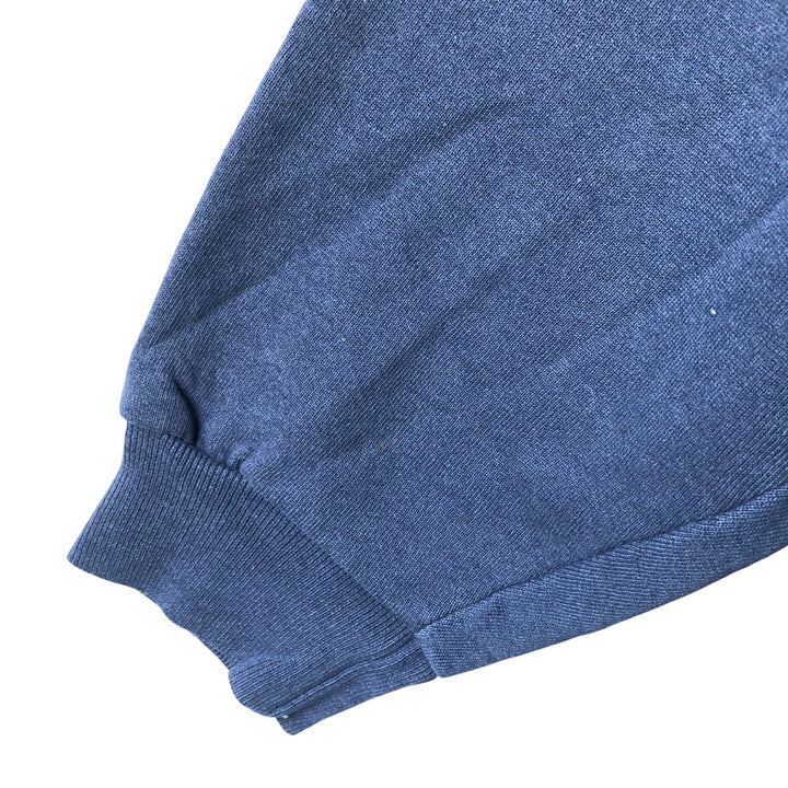 Russell sweatshirt, men's size L unclear navy blue type Vintage Second Hand