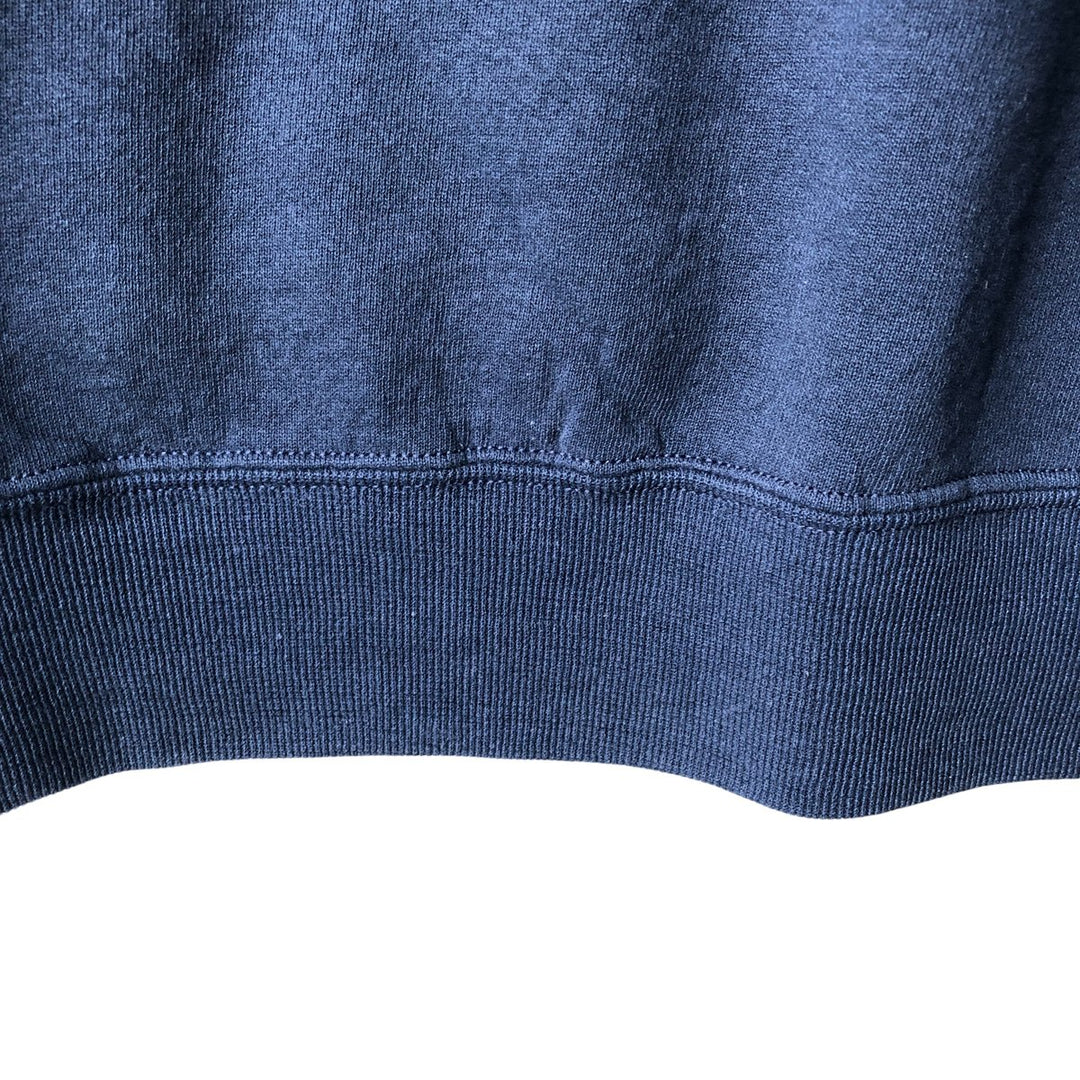 Russell sweatshirt, men's size L unclear navy blue type Vintage Second Hand