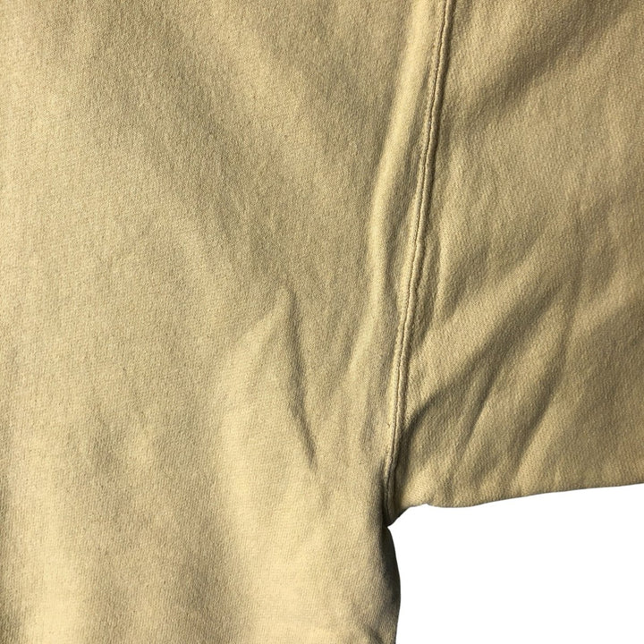 Vintage 90'S Hanes Ultimate Cotton Sweatshirt, Men's Size L cotton lemon yellow Vintage Second Hand