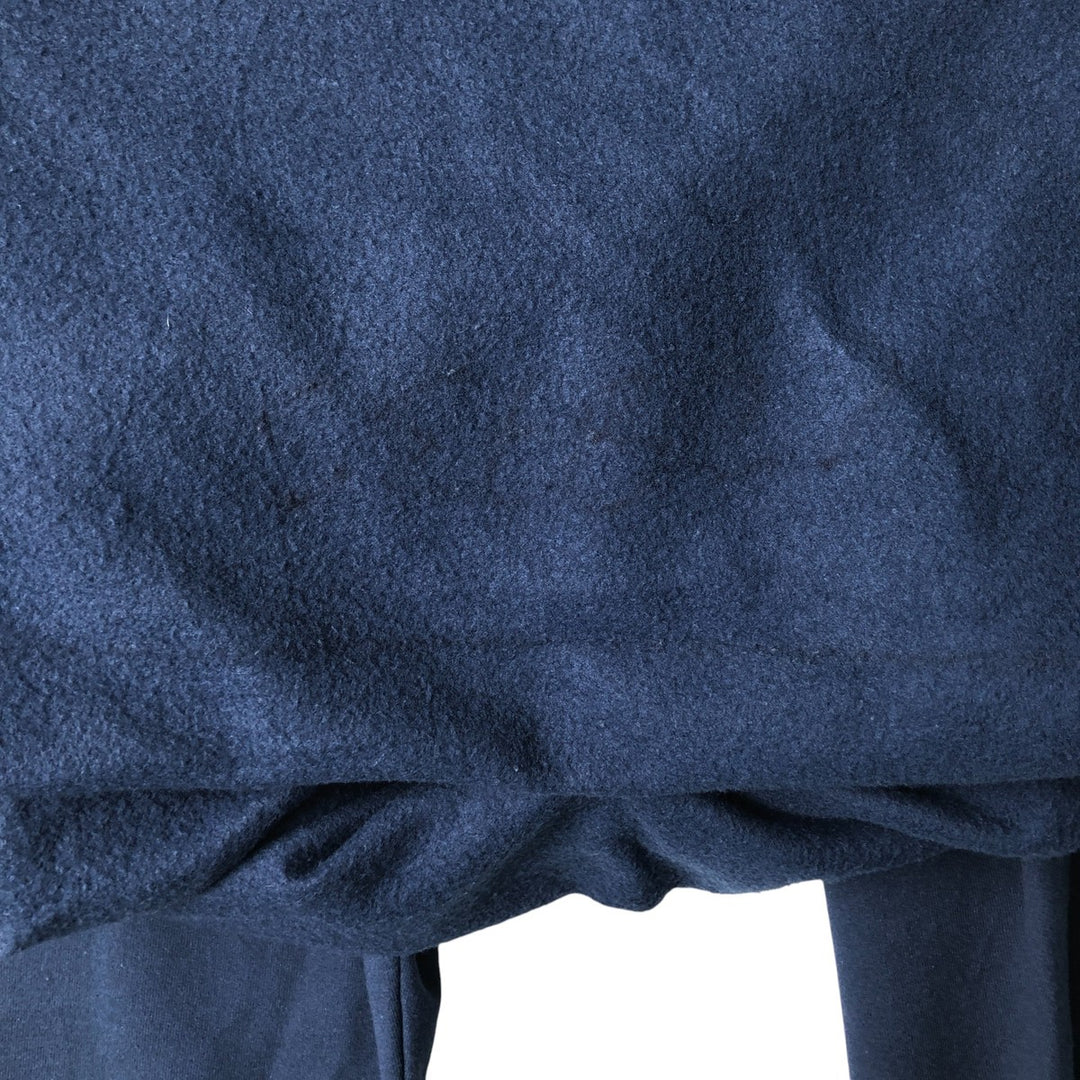 PORT and COMPANY Printed Sweatshirt, Men's XL cotton navy blue type Vintage Second Hand