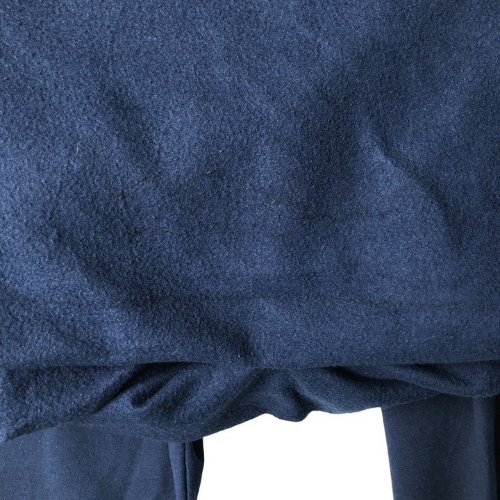 PORT and COMPANY Printed Sweatshirt, Men's XL cotton navy blue type Vintage Second Hand