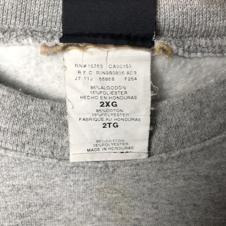 BIG DOGS Dog Print Animal Sweatshirt, Men's XXL cotton gray type Vintage Second Hand