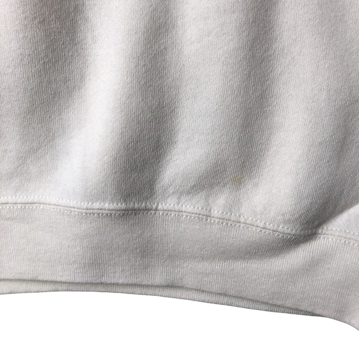Vintage 90'S Stedman printed sweatshirt, Made in USA, Men's XL polyester white type Vintage Second Hand