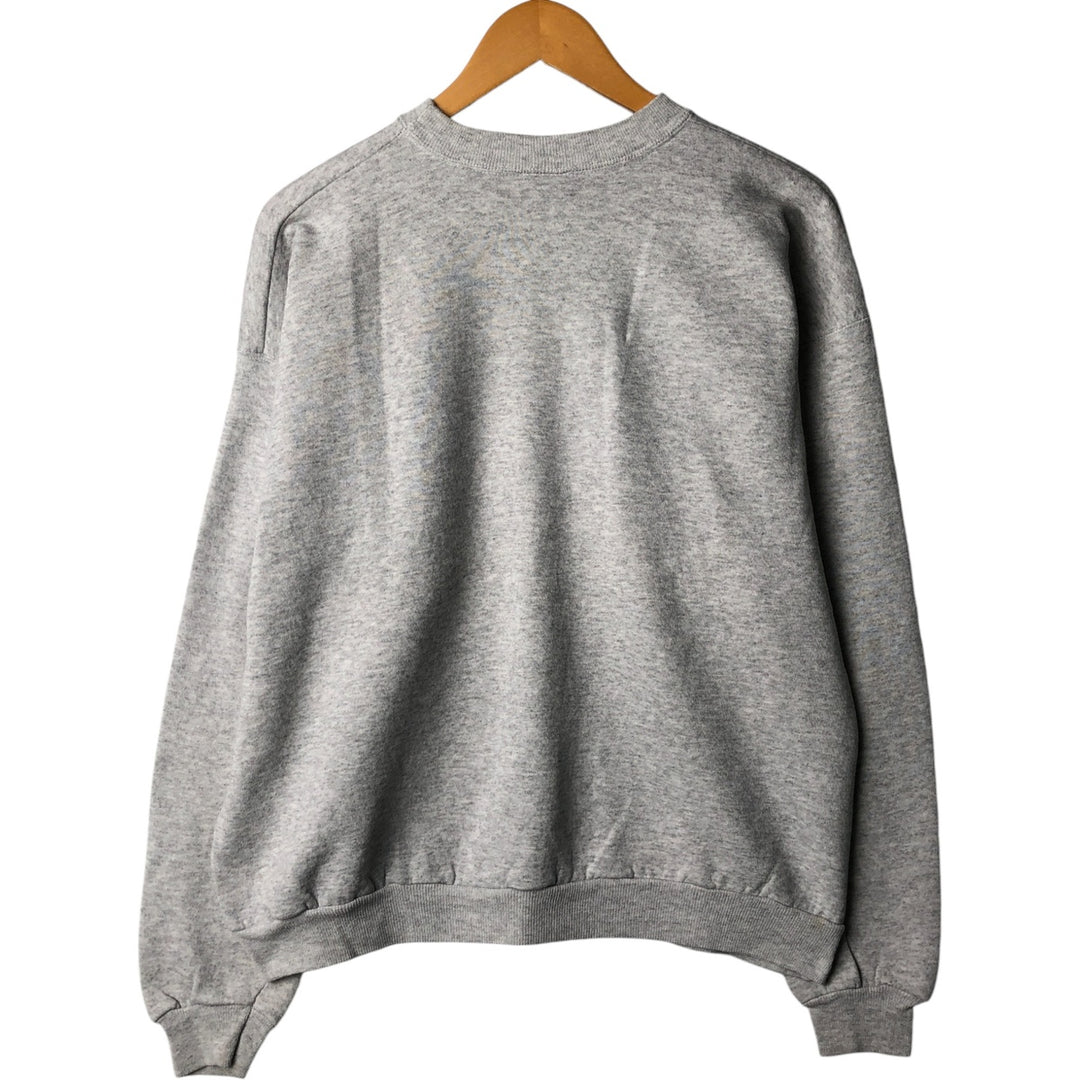 2000'S Hanes ACTIVEWEAR Printed Sweatshirt, Men's Size XL cotton gray type Vintage Second Hand