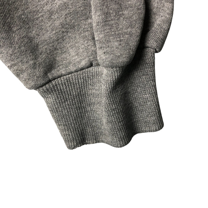 90'S Russell College Sweatshirt, Made in USA, Men's M, Vintage polyester gray type Vintage Second Hand
