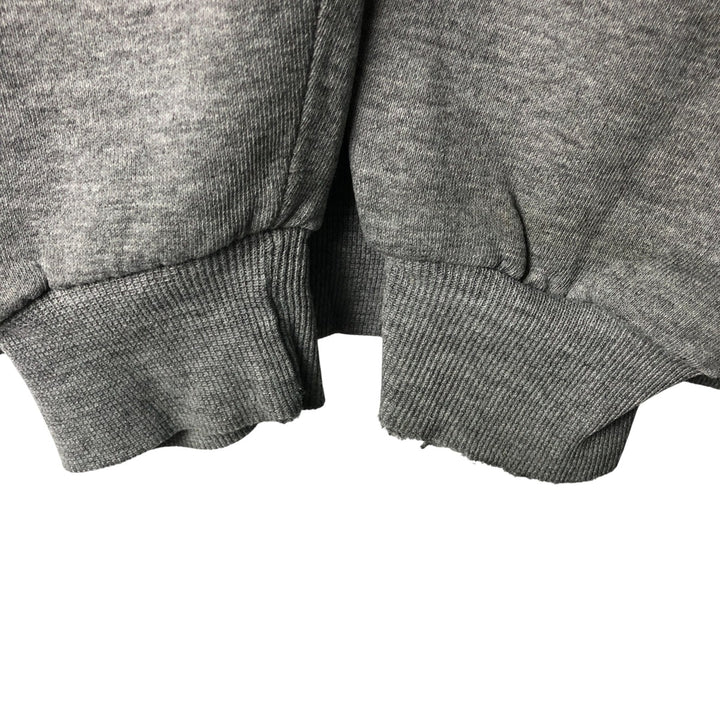 90'S Russell College Sweatshirt, Made in USA, Men's M, Vintage polyester gray type Vintage Second Hand