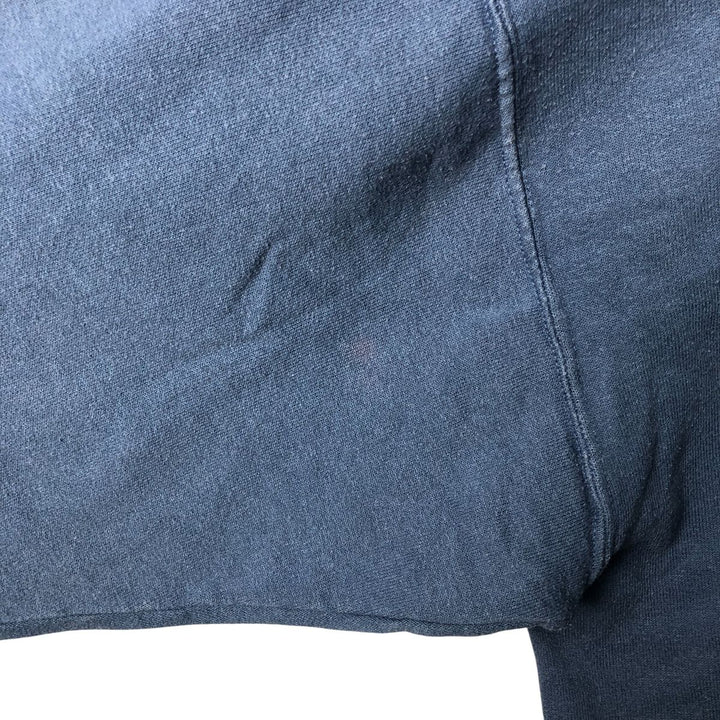 Vintage 90'S EAGLE print sweatshirt, made in the USA, men's size XXL cotton Blue type light blue Vintage Second Hand