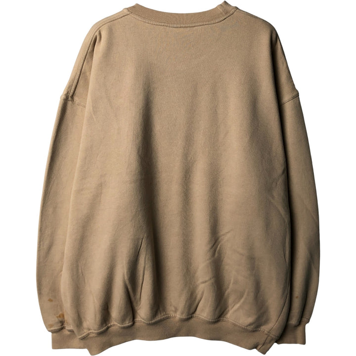 Vintage 90'S NORTHERN sweatshirt, size L, men's cotton Beige type Vintage Second Hand