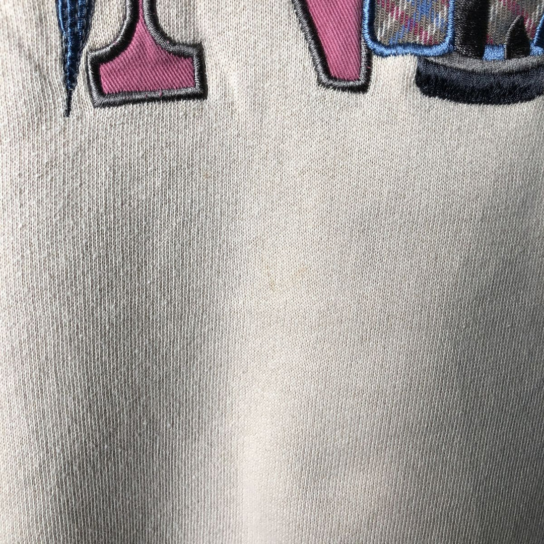 Vintage 90'S NORTHERN sweatshirt, size L, men's cotton Beige type Vintage Second Hand