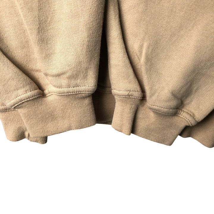 Vintage 90'S NORTHERN sweatshirt, size L, men's cotton Beige type Vintage Second Hand