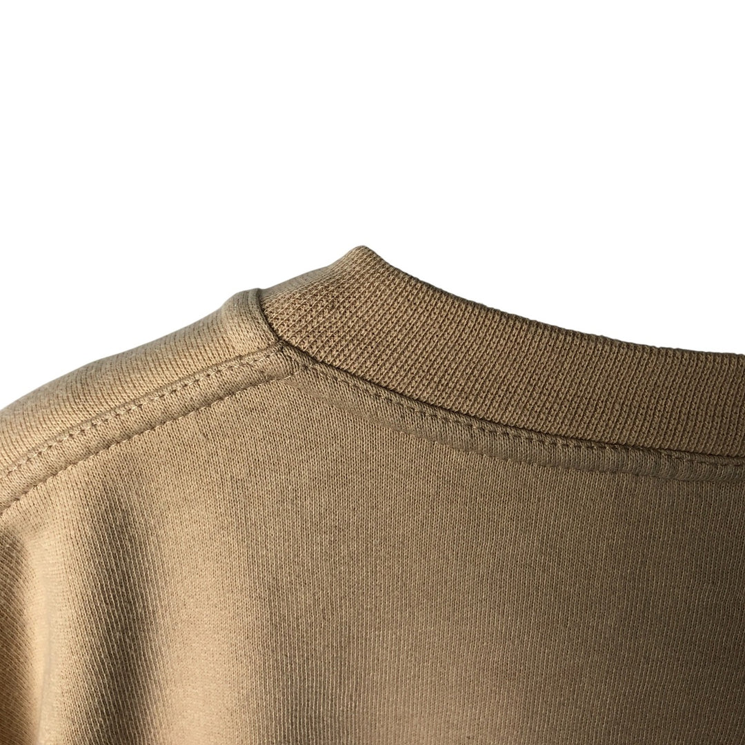 Vintage 90'S NORTHERN sweatshirt, size L, men's cotton Beige type Vintage Second Hand