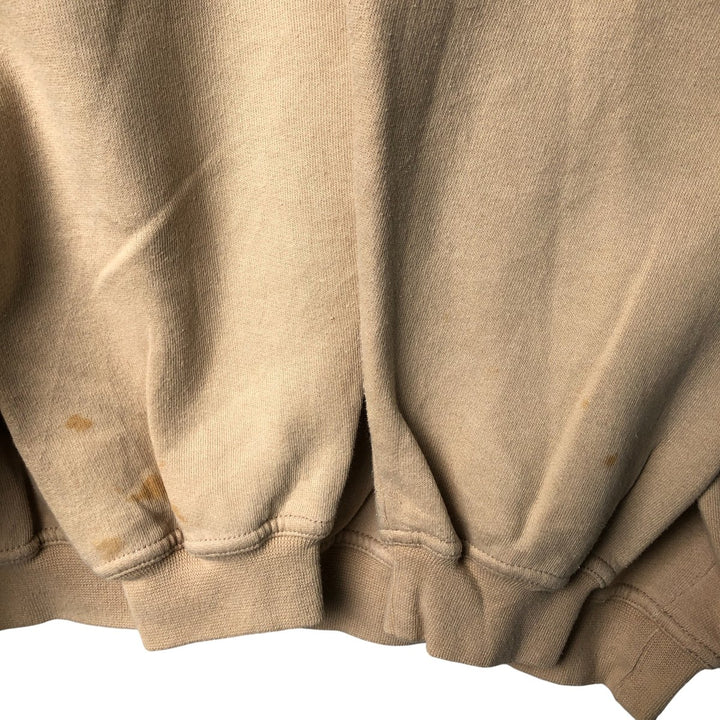 Vintage 90'S NORTHERN sweatshirt, size L, men's cotton Beige type Vintage Second Hand