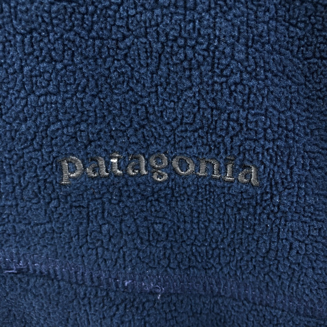 Patagonia Regulator R3 Fleece Jacket (25302FA), Men's Size Medium polyester navy blue type Vintage Second Hand