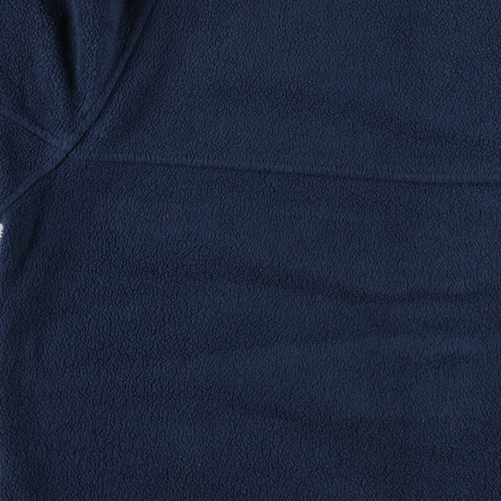 90s-00'S The North Face Vintage Fleece Jacket, Men's Size L polyester navy blue type Vintage Second Hand