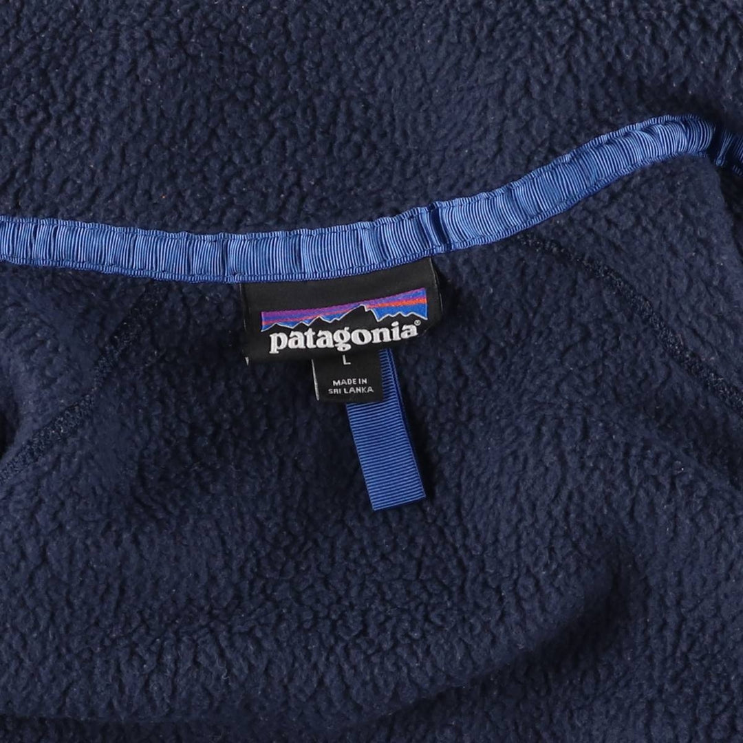 Patagonia Retro Pile Jacket (STY22801FA19) Men's Fleece Jacket (Size L) recycled polyester navy blue type Vintage Second Hand