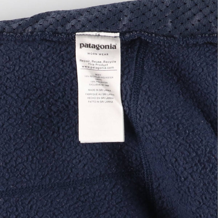 Patagonia Retro Pile Jacket (STY22801FA19) Men's Fleece Jacket (Size L) recycled polyester navy blue type Vintage Second Hand