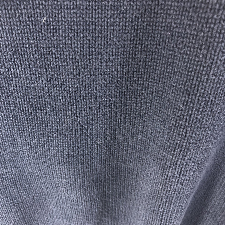 Tommy Hilfiger Cotton Knit Sweater Men's XXL cotton navy blue type Vintage Second Hand