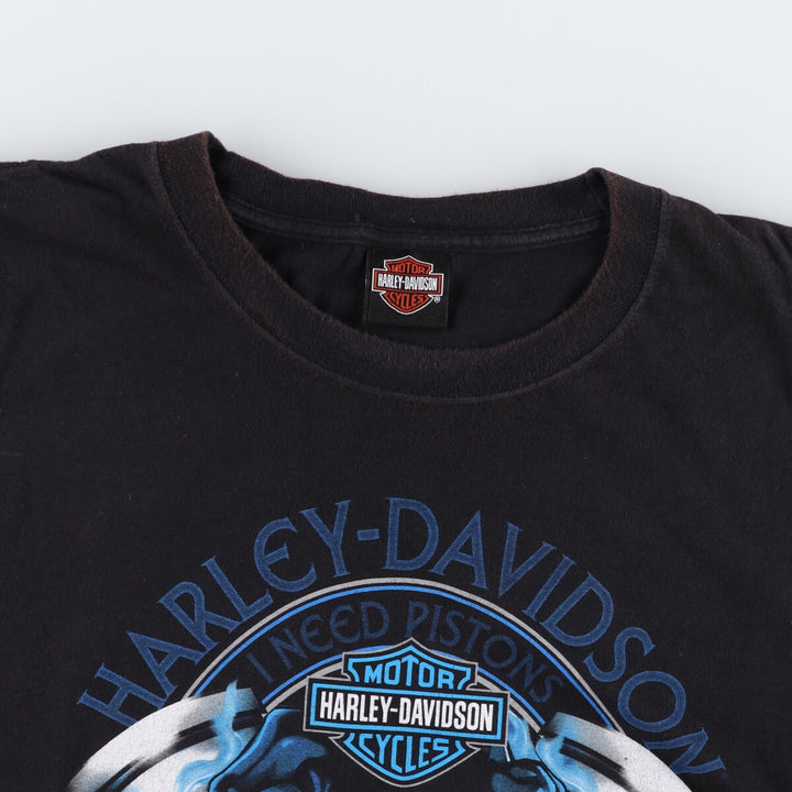 Big size Harley-Davidson motorcycle bike T-shirt for men, equivalent to XXXL / eaa449603