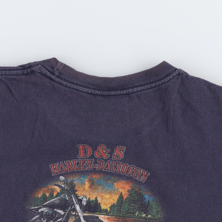 Harley-Davidson Motorcycle Bike T-shirt Men's L size / eaa449608