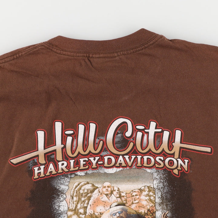 00'S Harley-Davidson Motorcycle Bike T-shirt Made in USA Men's L size /eaa449617