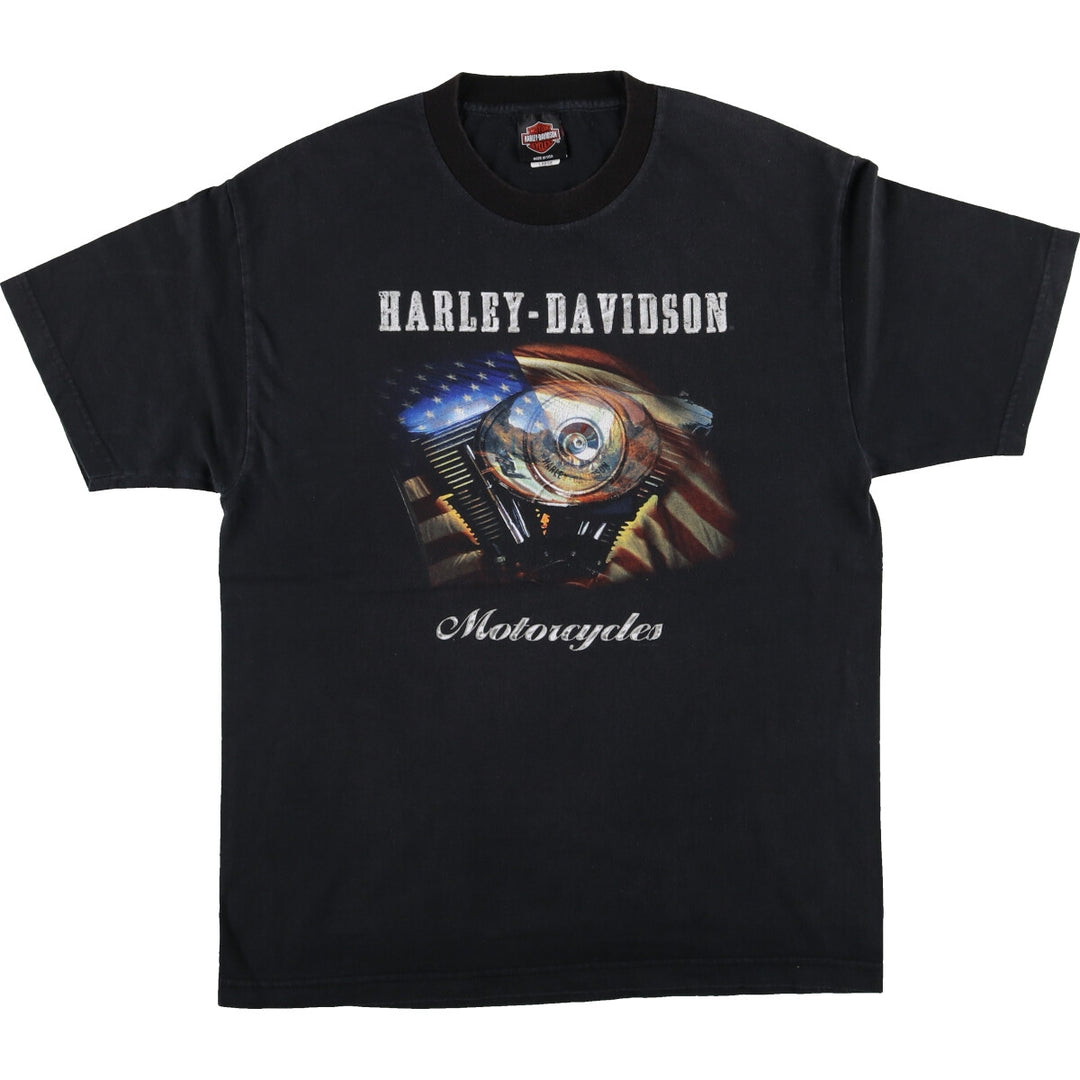 Harley-Davidson Motorcycle Bike T-shirt Made in USA Men's L size /eaa449623