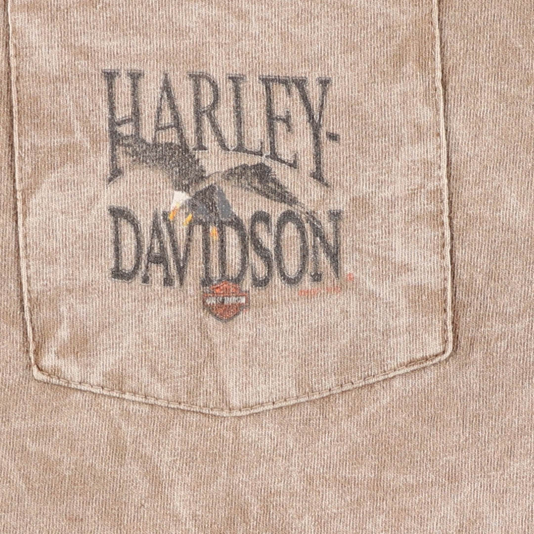 90'S Harley-Davidson Motorcycle Bike T-shirt Made in USA Men's M Vintage /eaa449646