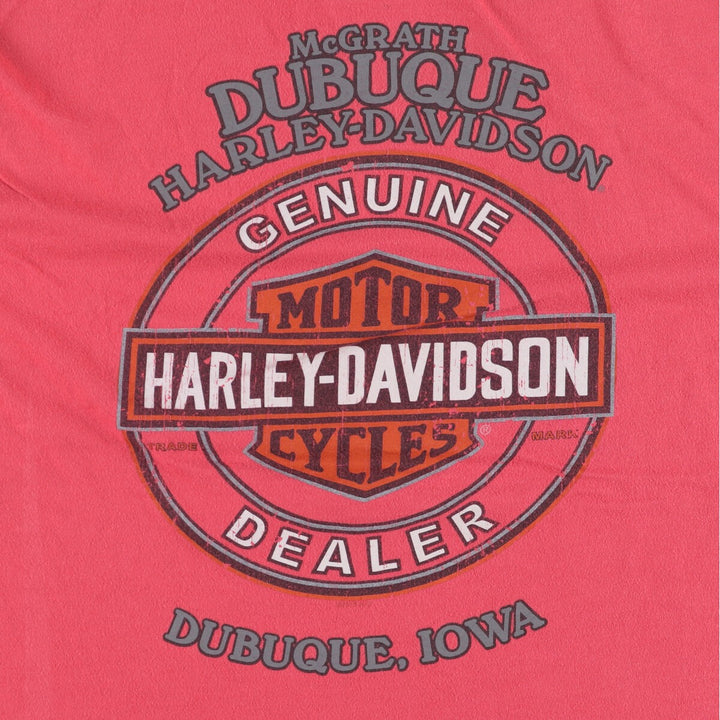 Harley-Davidson Motorcycle Bike T-shirt Men's L size / eaa449648