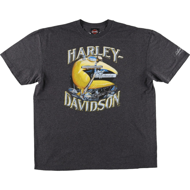 Harley-Davidson Motorcycle Bike T-shirt Men's XXL / eaa449659