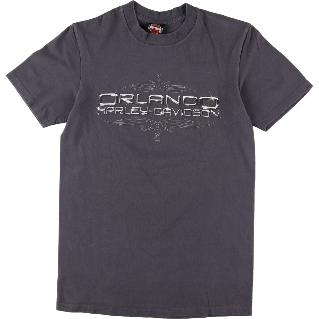 00s~ Harley-Davidson Motorcycle Bike T-shirt Men's M size /eaa449666