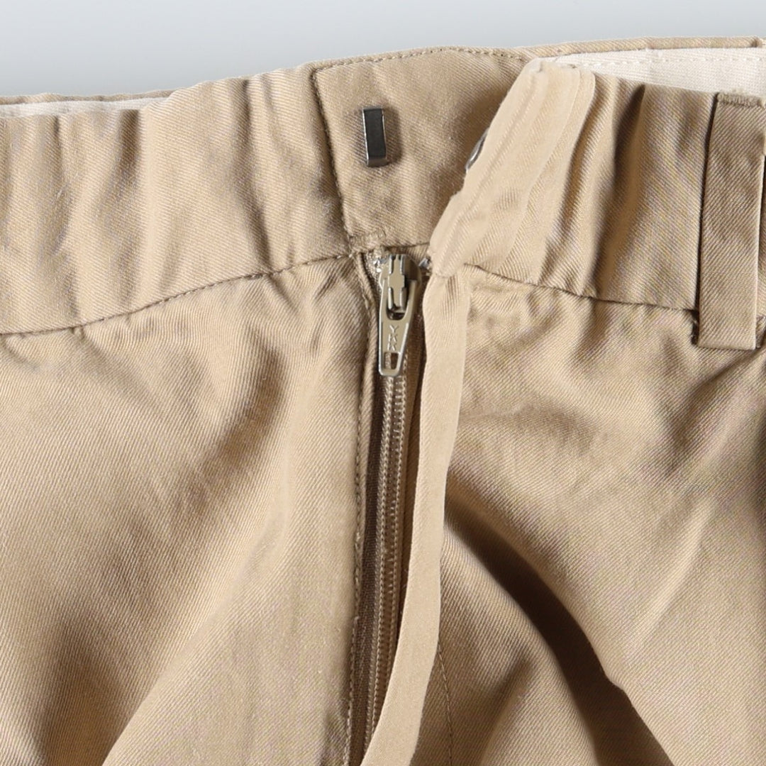 Ralph Lauren POLO by Ralph Lauren Two-pleat Chino Shorts Shorts Men's W32 equivalent silk Beige type Vintage Second Hand