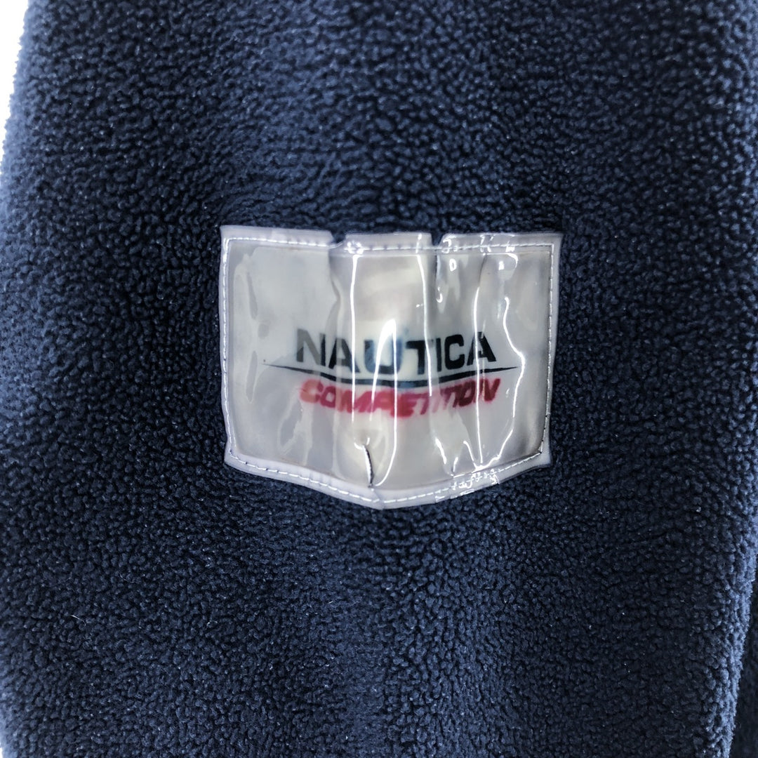 90s~00'S Nautica Competition Half Zip Fleece Pullover Made in USA Men's XL /eaa449694