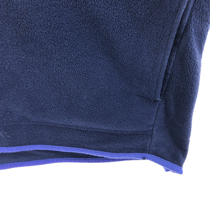 90'S Patagonia Synchilla 25735FA99 Half-Zip Fleece Pullover, Men's Size L, Vintage polyester navy blue type Vintage Second Hand